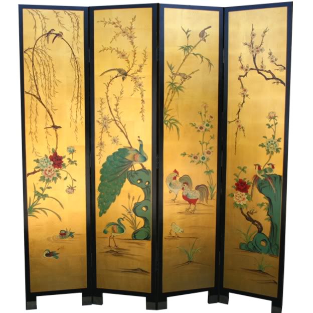 Chinese sliding room dividers
