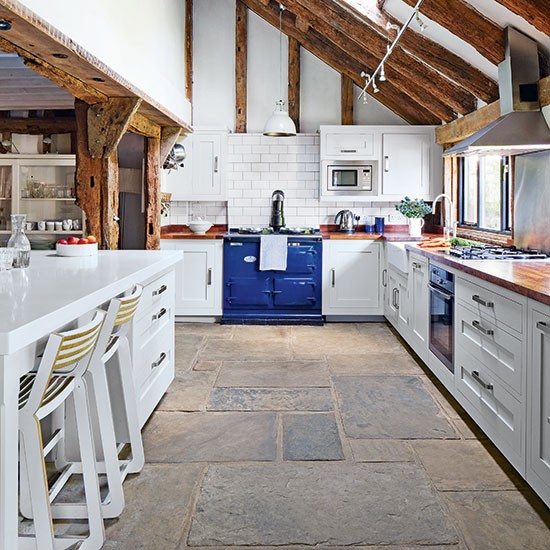 Country kitchen flooring pictures