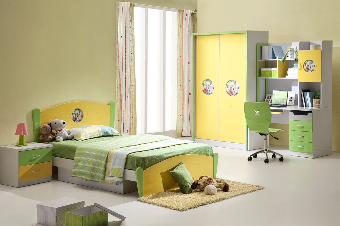 Wooden furniture for kids bedroom