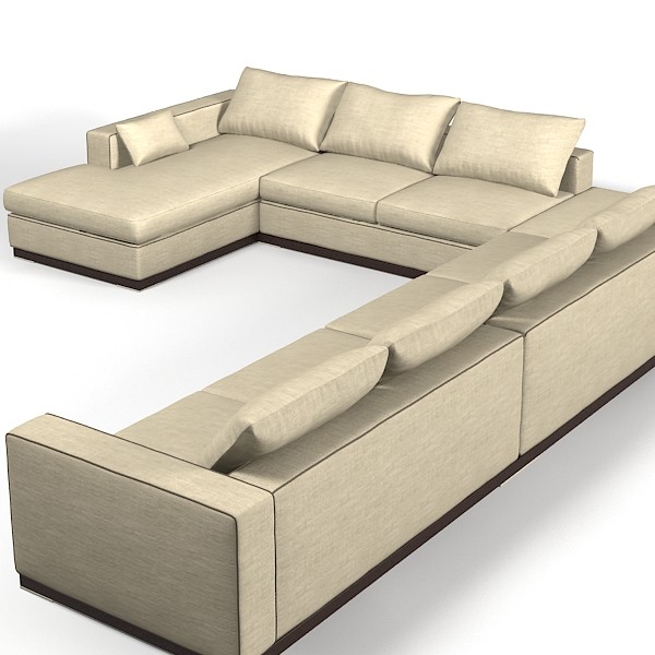 Extra large modern sectional sofas
