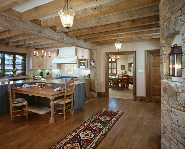 French country kitchen home