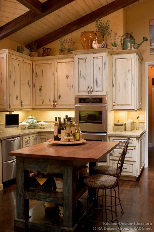 French country kitchen island ideas