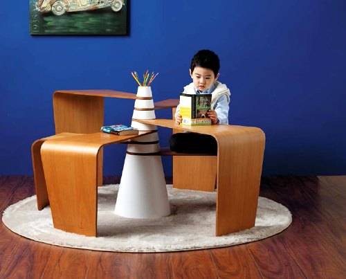High end modern kids furniture