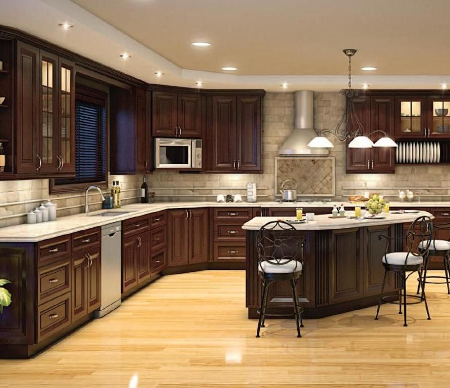 Kitchen design ideas light maple cabinets
