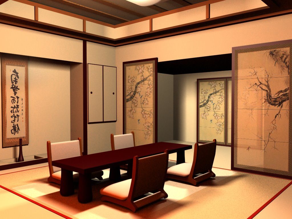 Japanese house interior
