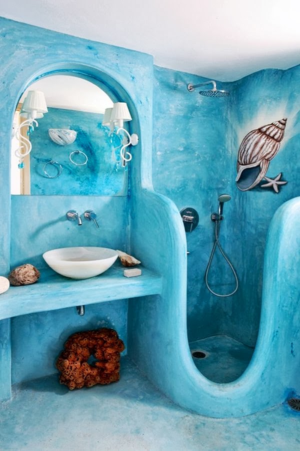 Kids blue bathroom ideas
