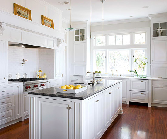 Kitchen design ideas white cabinets