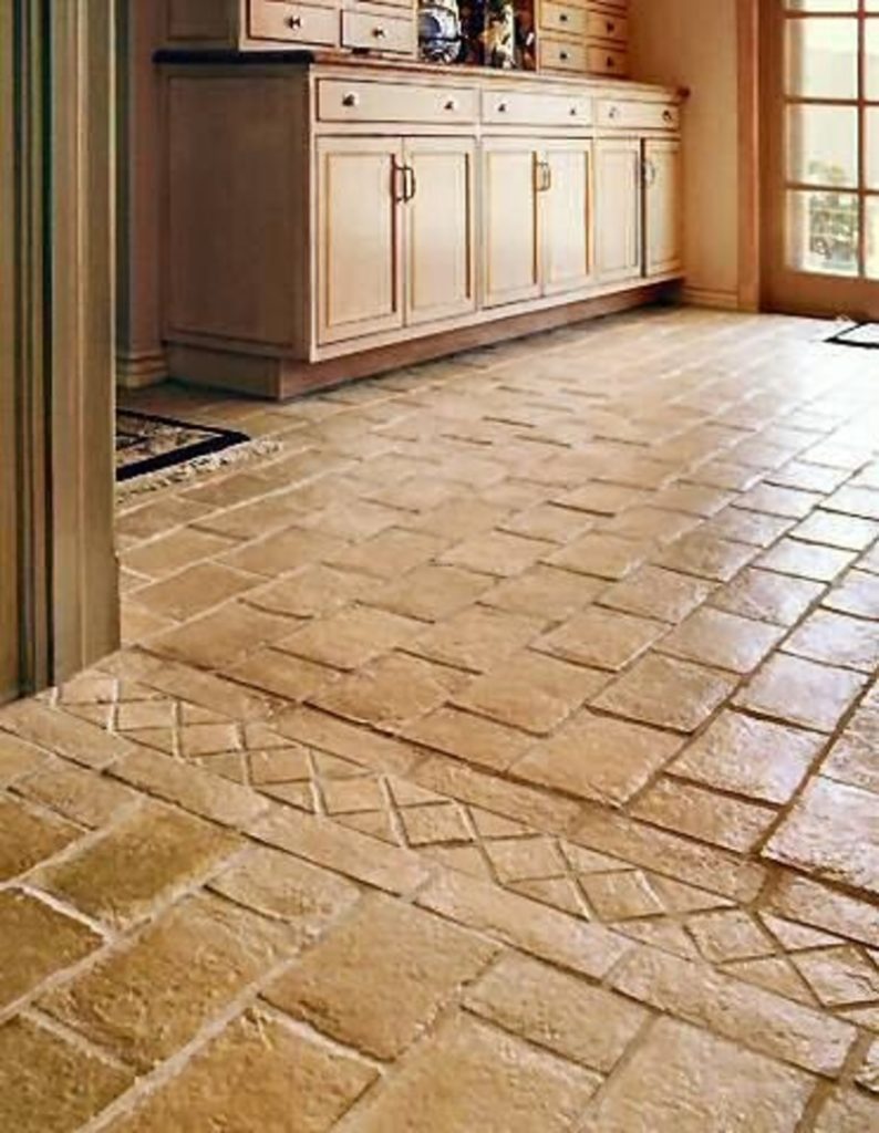 Kitchen floor tile pattern ideas
