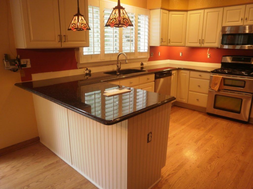 Kitchen granite countertop design ideas