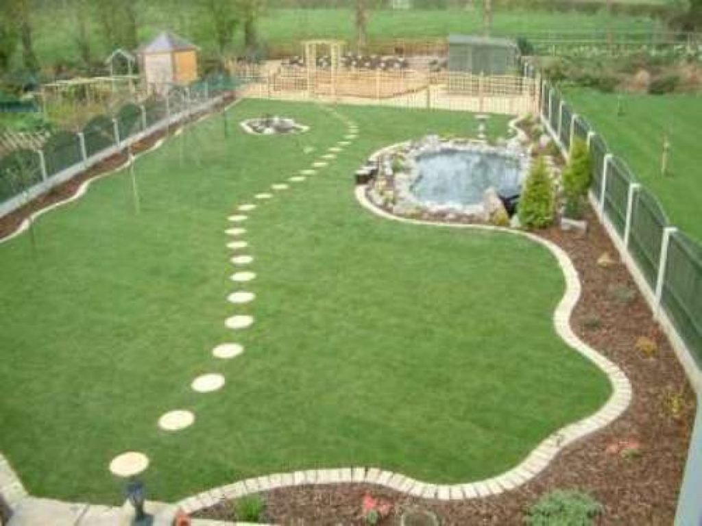 Large garden design ideas Hawk Haven