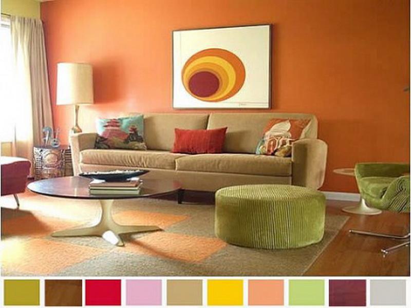 Living room designs by color