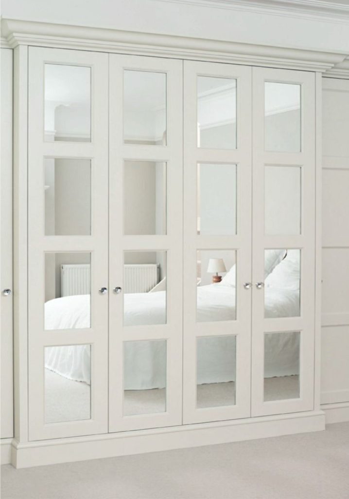 Mirrored closet doors for bedrooms