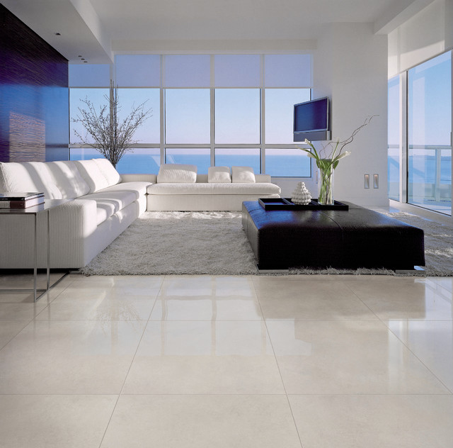 Modern floor tile