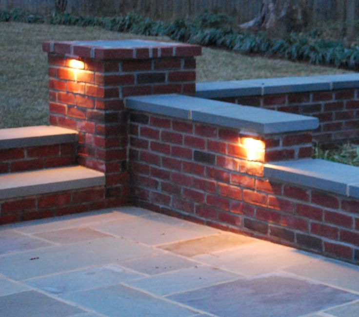 Outdoor wall brick lights