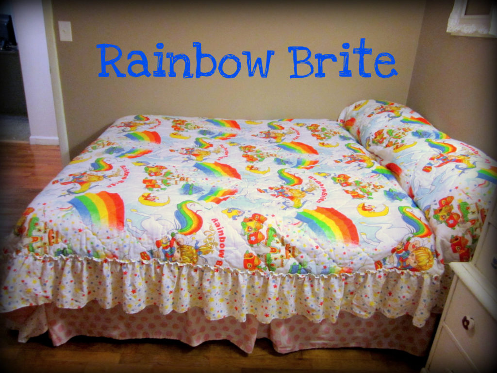 Rainbow bright bedding