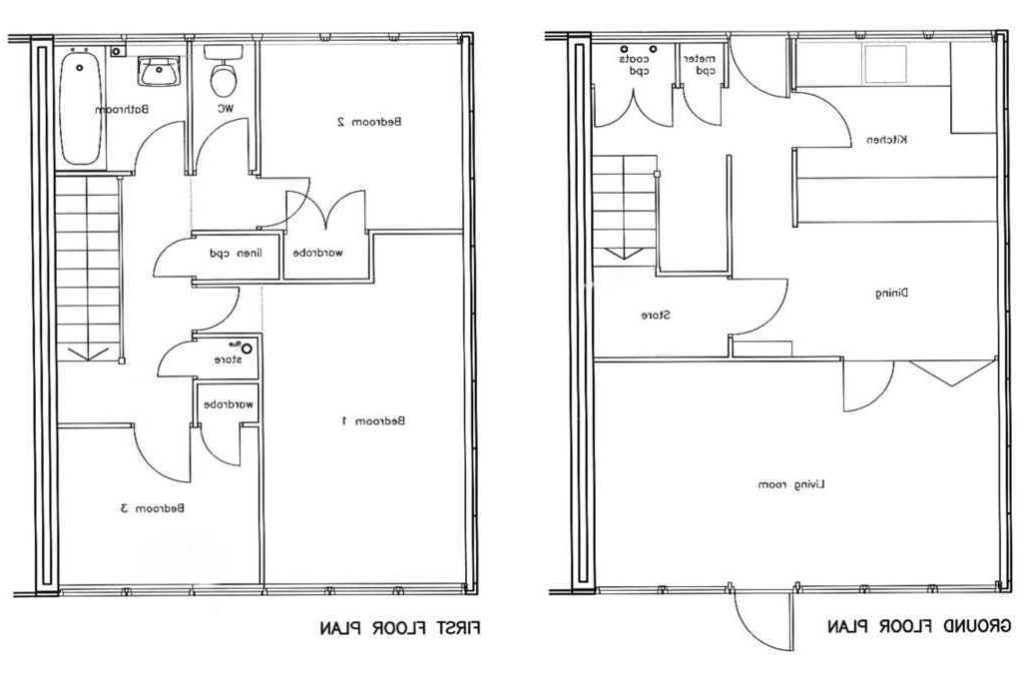 Traditional 3 bedroom house plans