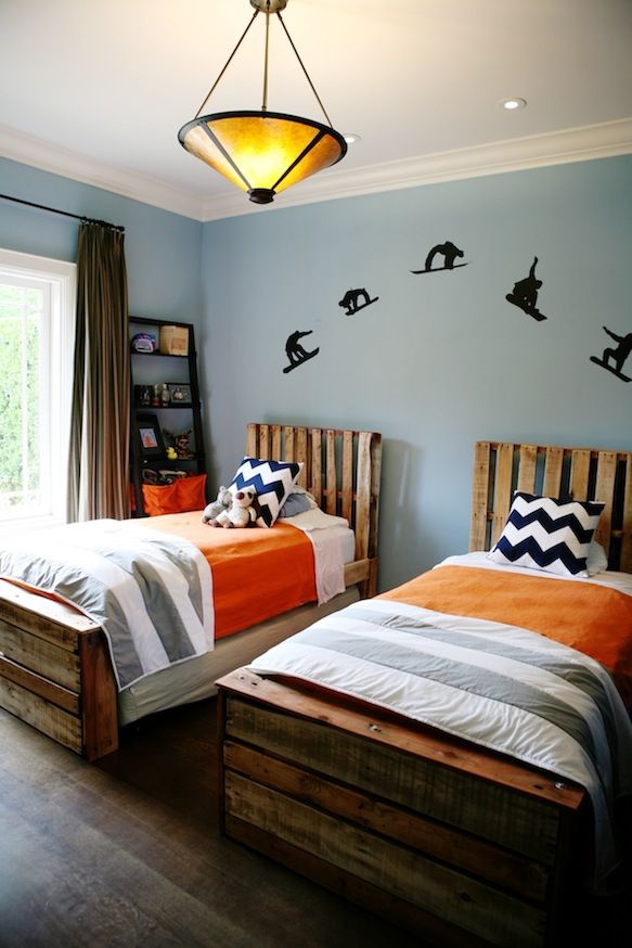 Twin beds for little boys