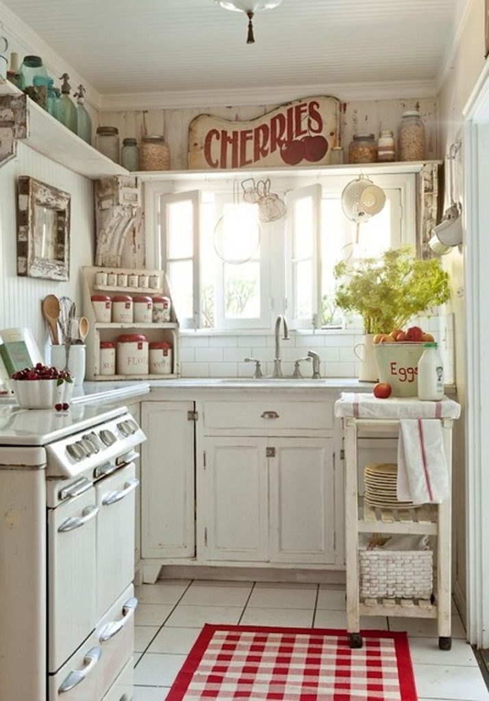 Vintage country kitchen design