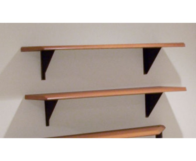 Wall mounted picture shelves