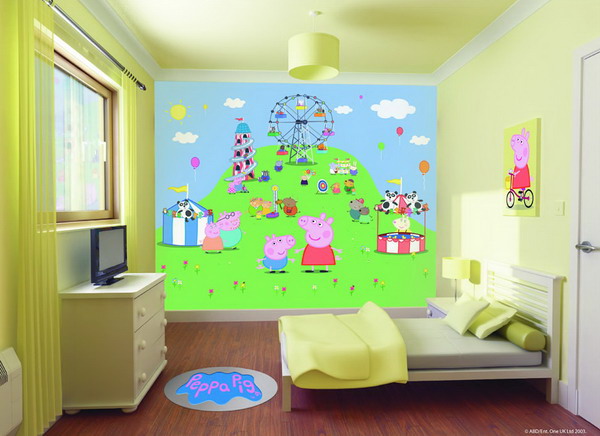 Wall paint colors kids room