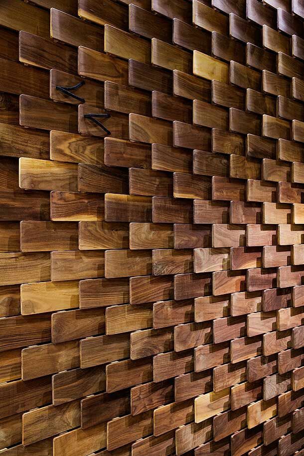 Wood wall design