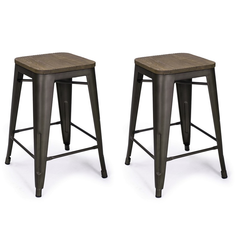 24 inch aluminum bar stools photo - 1