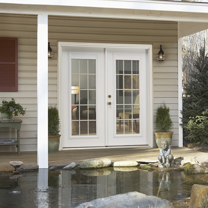 5 foot exterior french doors photo - 6