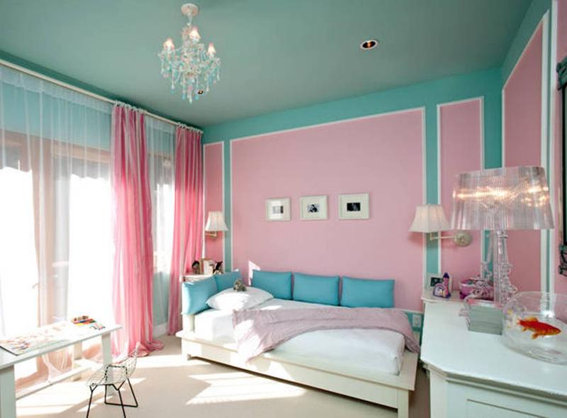 Blue and Pink Bedroom photo - 2