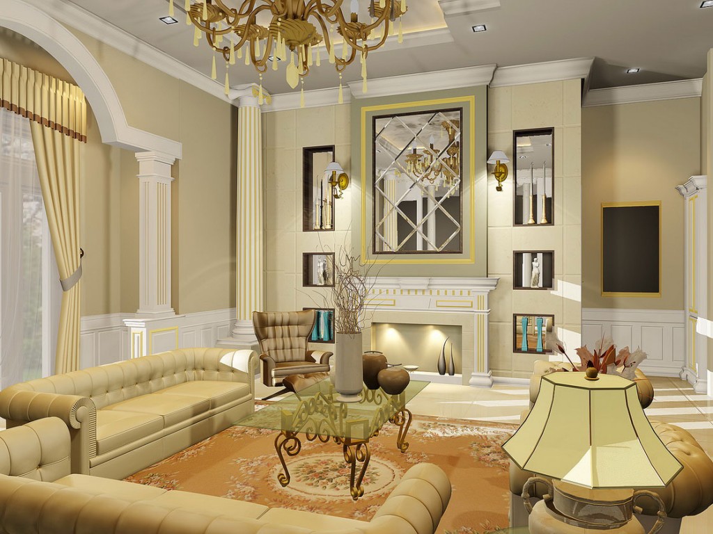 Classic Elegance Living Room photo - 7