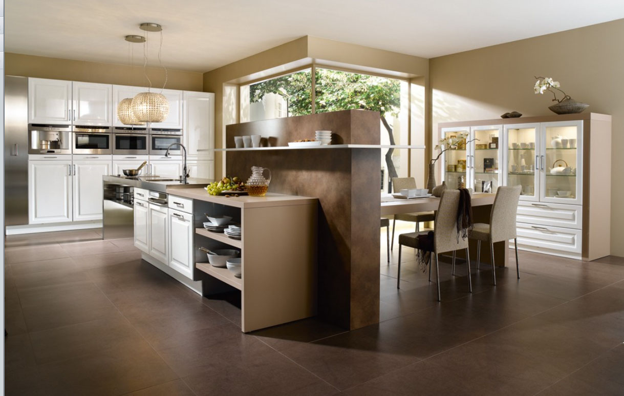 French Contemporary Kitchen photo - 2