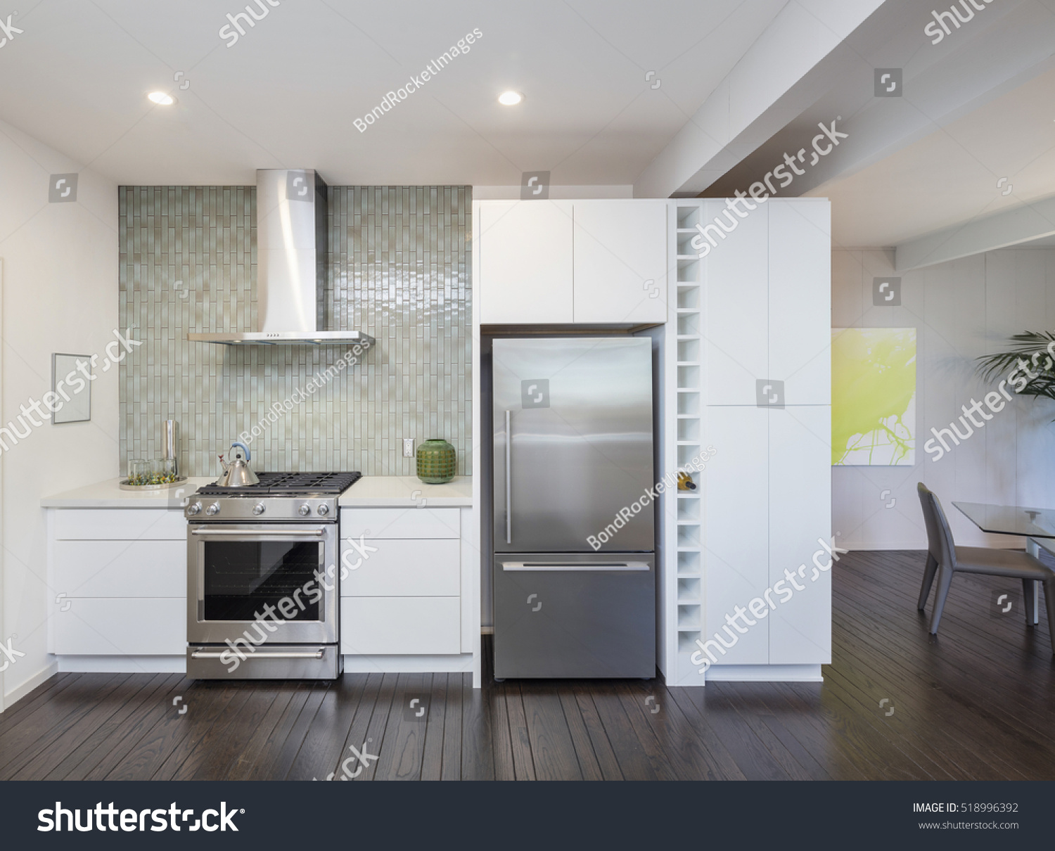 Kitchen with Sunlight Interior Concept photo - 8