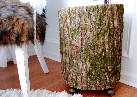 Lovely Tree Stump End Tables Chairs photo - 10