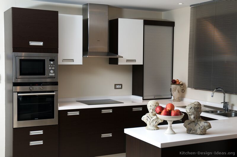 Modern Black and White Kitchen photo - 8