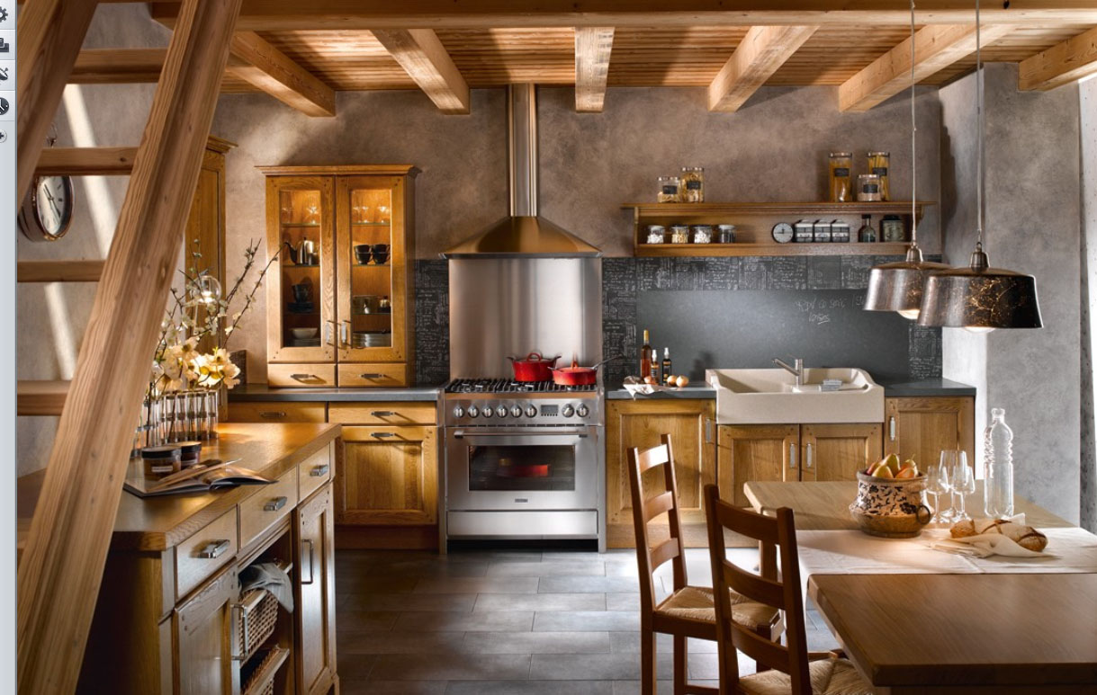 Modern French Kitchen photo - 2