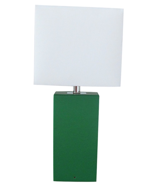 Modern Green Colored Table Lamp Design photo - 2