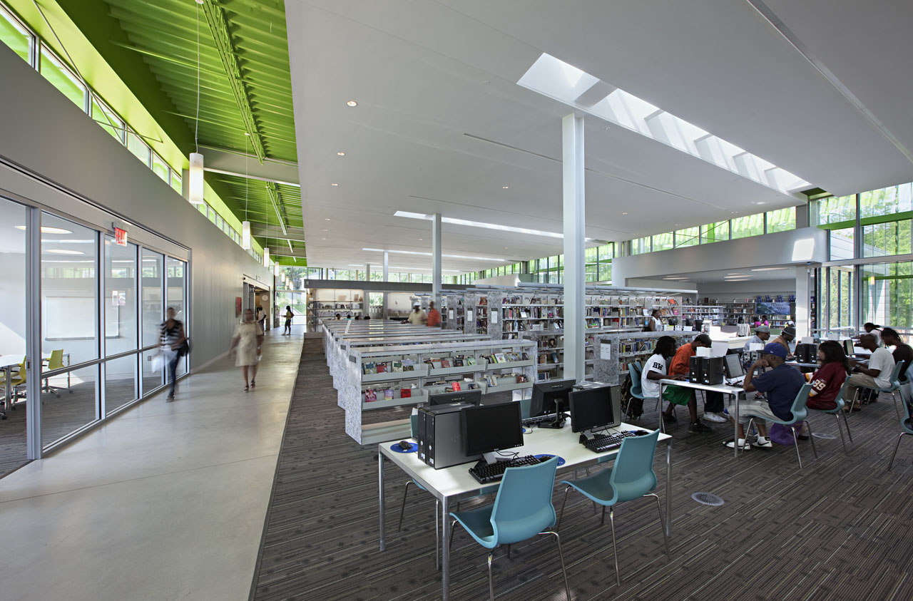 Modern Library Interiors photo - 5