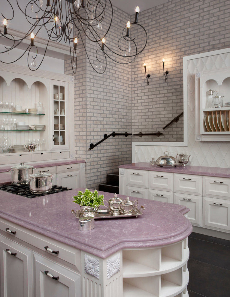 Pink and White Kitchen photo - 6