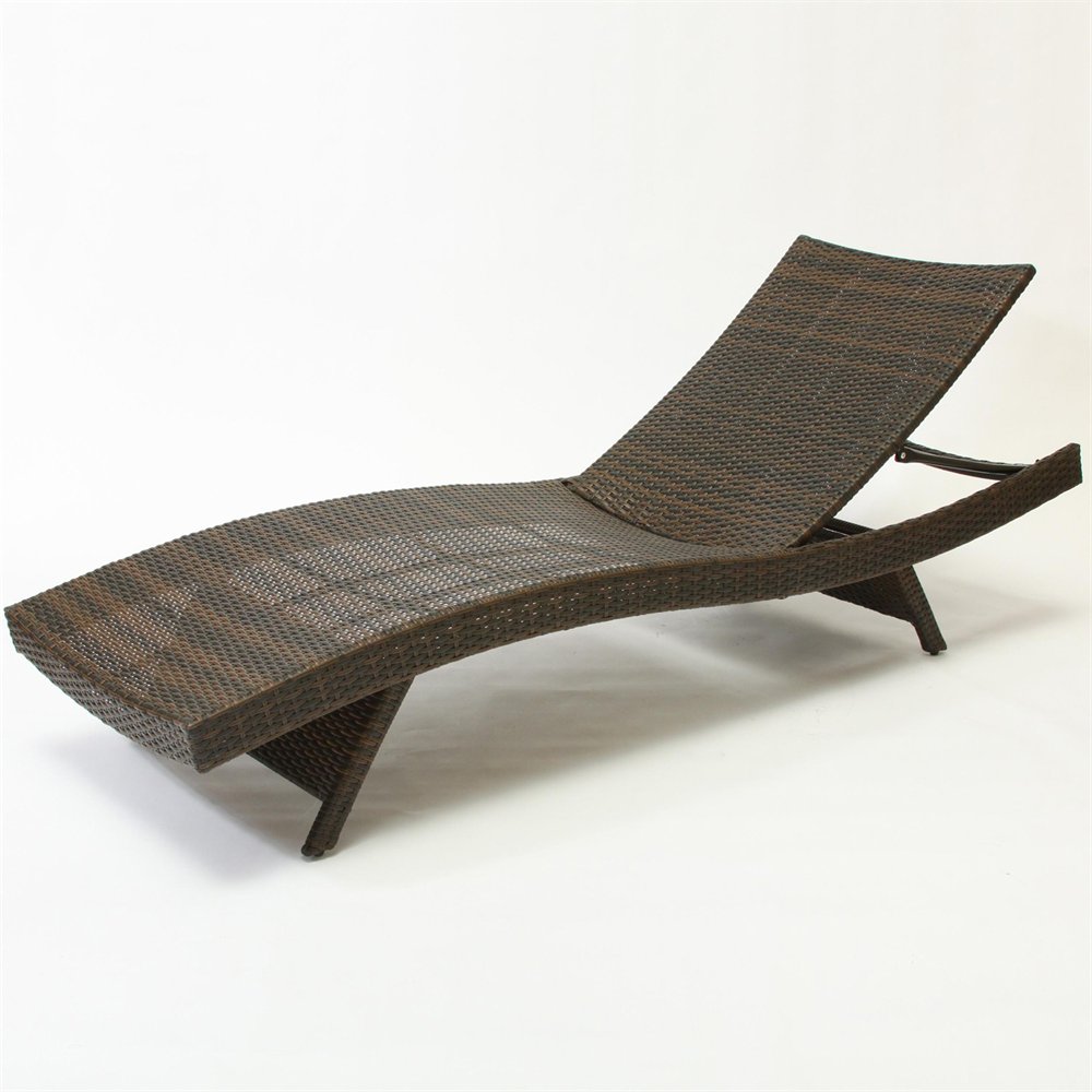 Rattan Outdoor Lounge Chair photo - 7