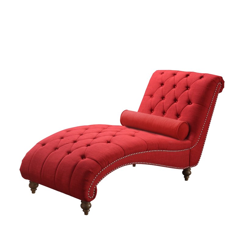 Red Chaise Lounge photo - 3