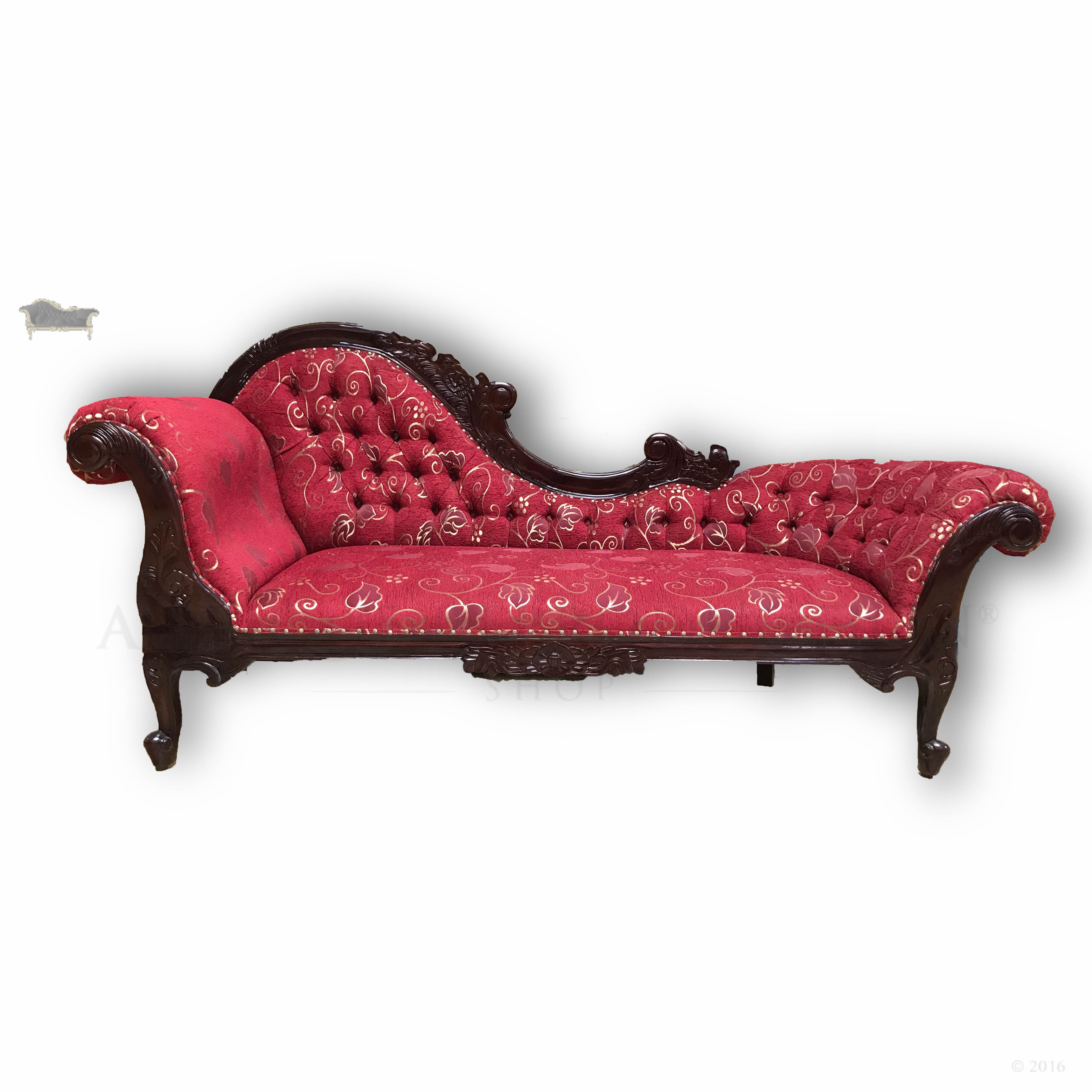 Red Chaise Lounge photo - 5