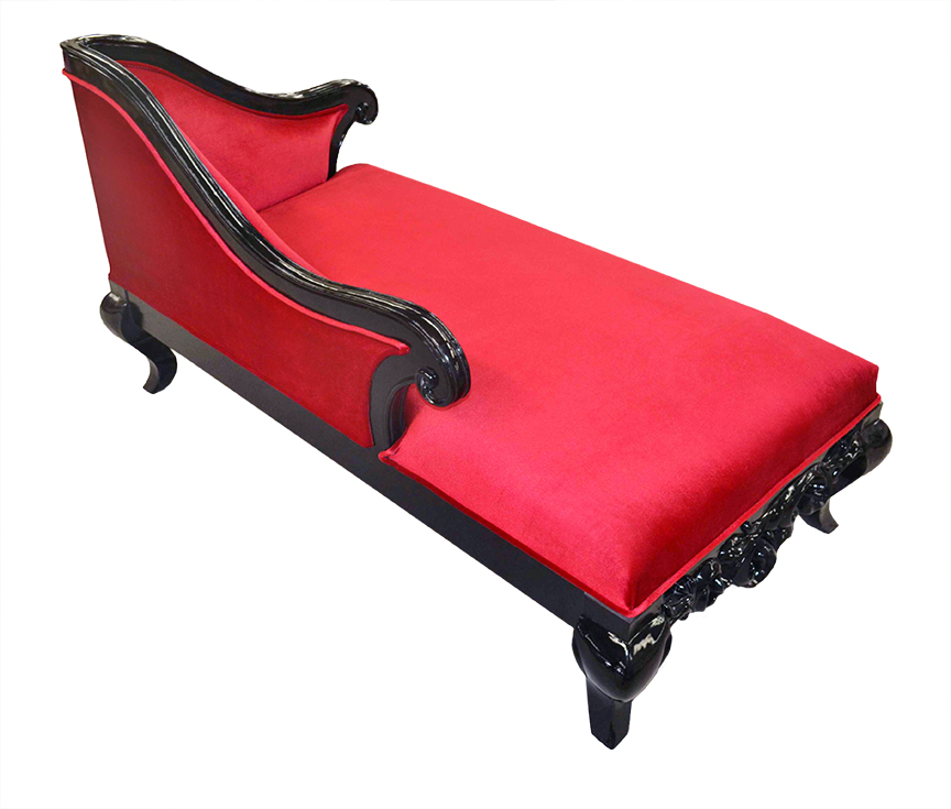 Red Chaise Lounge photo - 8