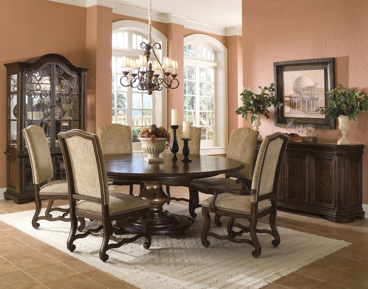 Small Circle Dining Room Table photo - 8