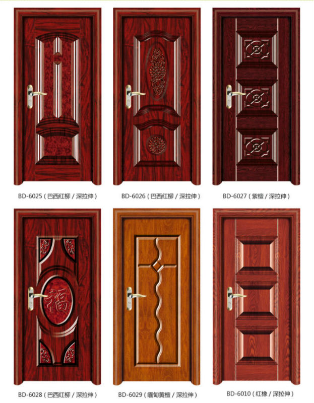 Solid Wood Single Door Design photo - 2