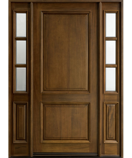 Solid Wood Single Door Design photo - 5