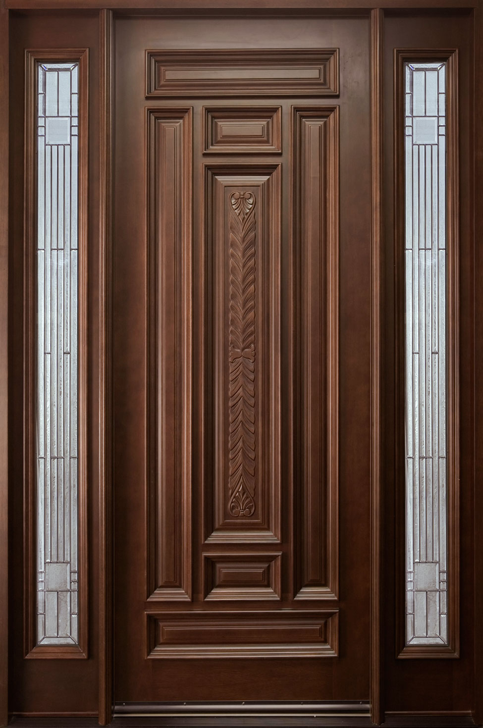 Solid Wood Single Door Design photo - 6