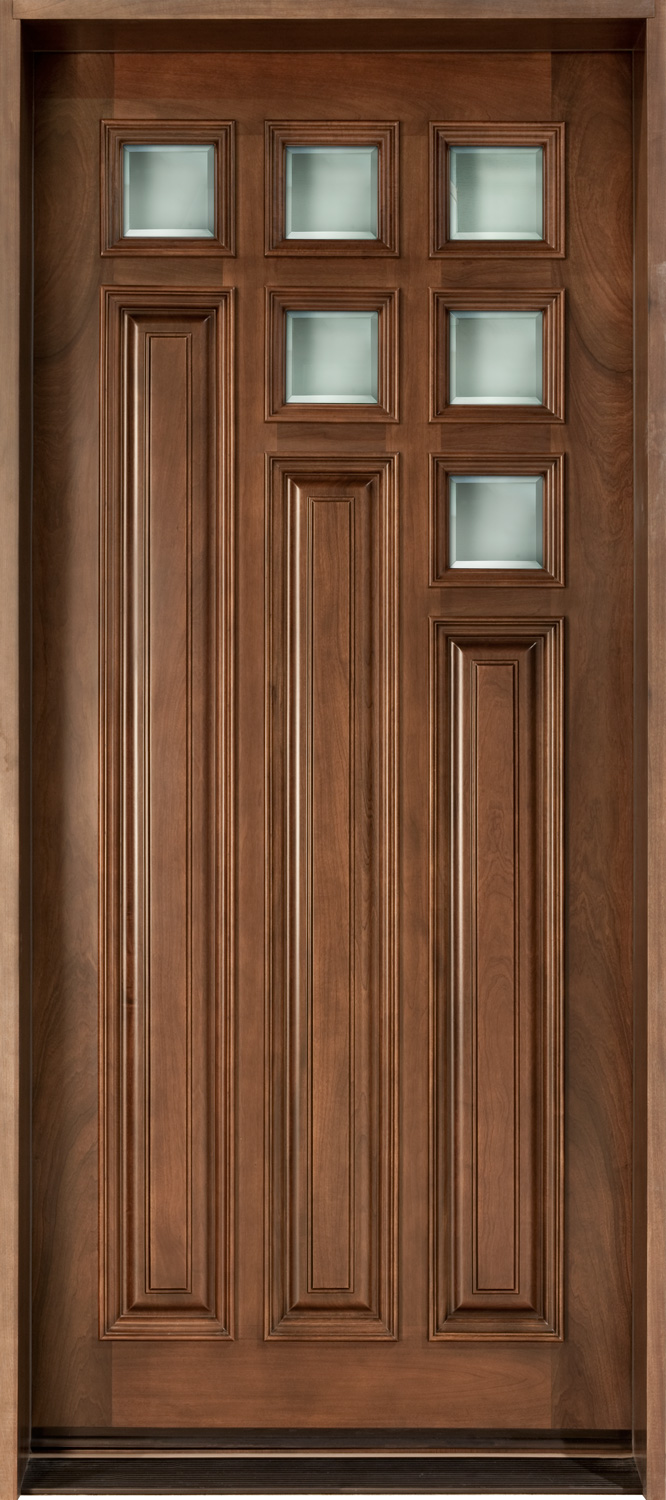 Solid Wood Single Door Design photo - 9