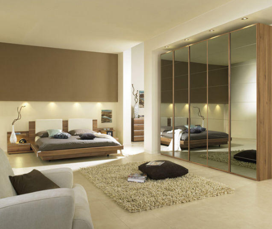 affordable mirrored bedroom furniture photo - 7