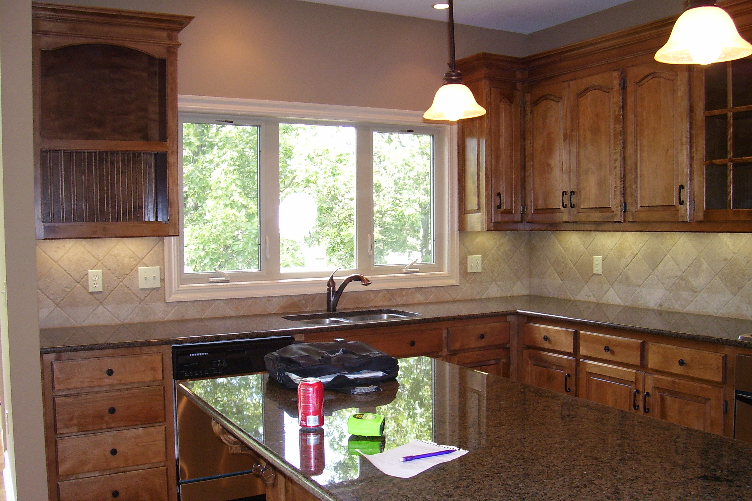 alder kitchen cabinet stains photo - 4
