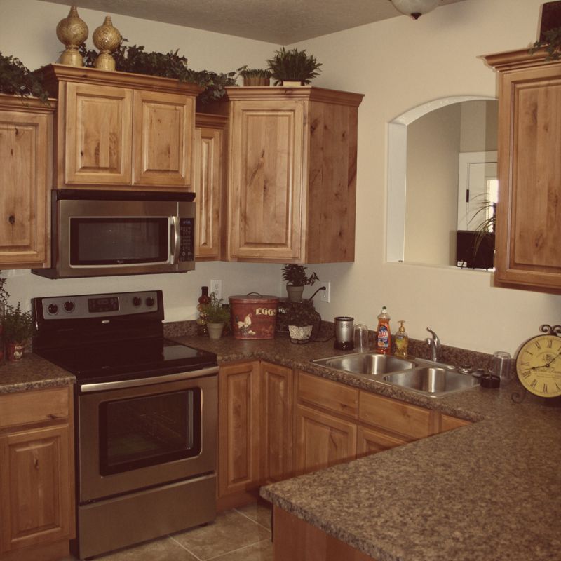 alder kitchen cabinet stains photo - 9