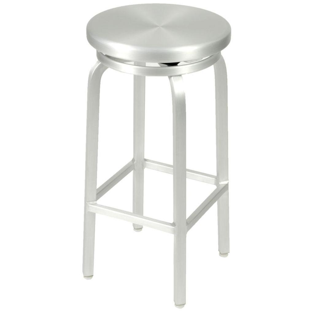 aluminum bar stool chairs photo - 1